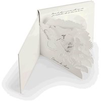 Collana Comete Donna Storia Di Luce in Oro bianco Rubino GLB1429 - GLB1429